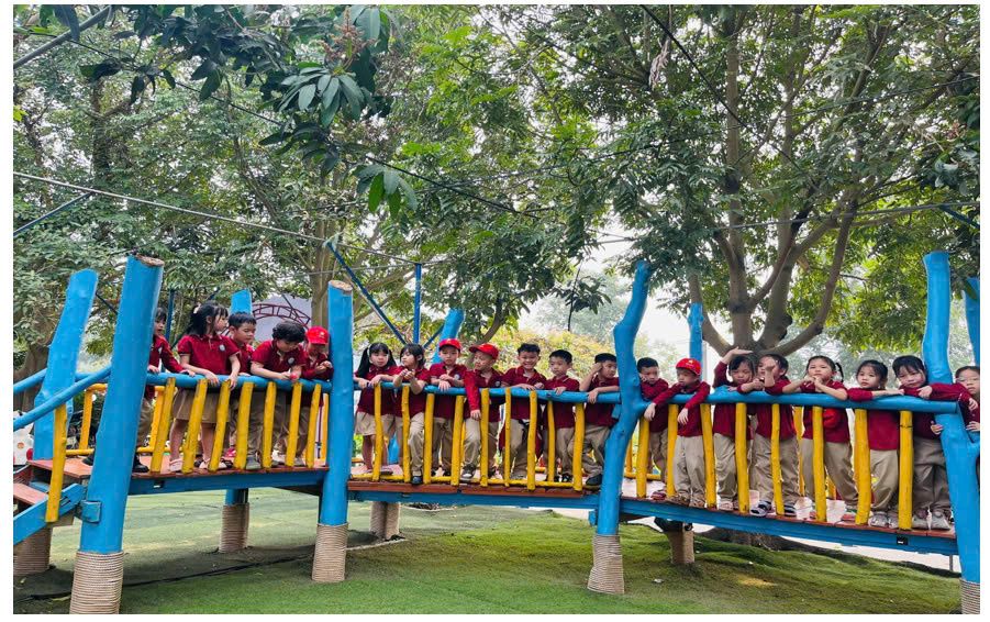 Chuyến tham quan dã ngoại đầy ý nghĩa của học sinh lớp 1D Trường Tiểu học Thủ Lệ tại trang trại nông nghiệp Hải Đăng