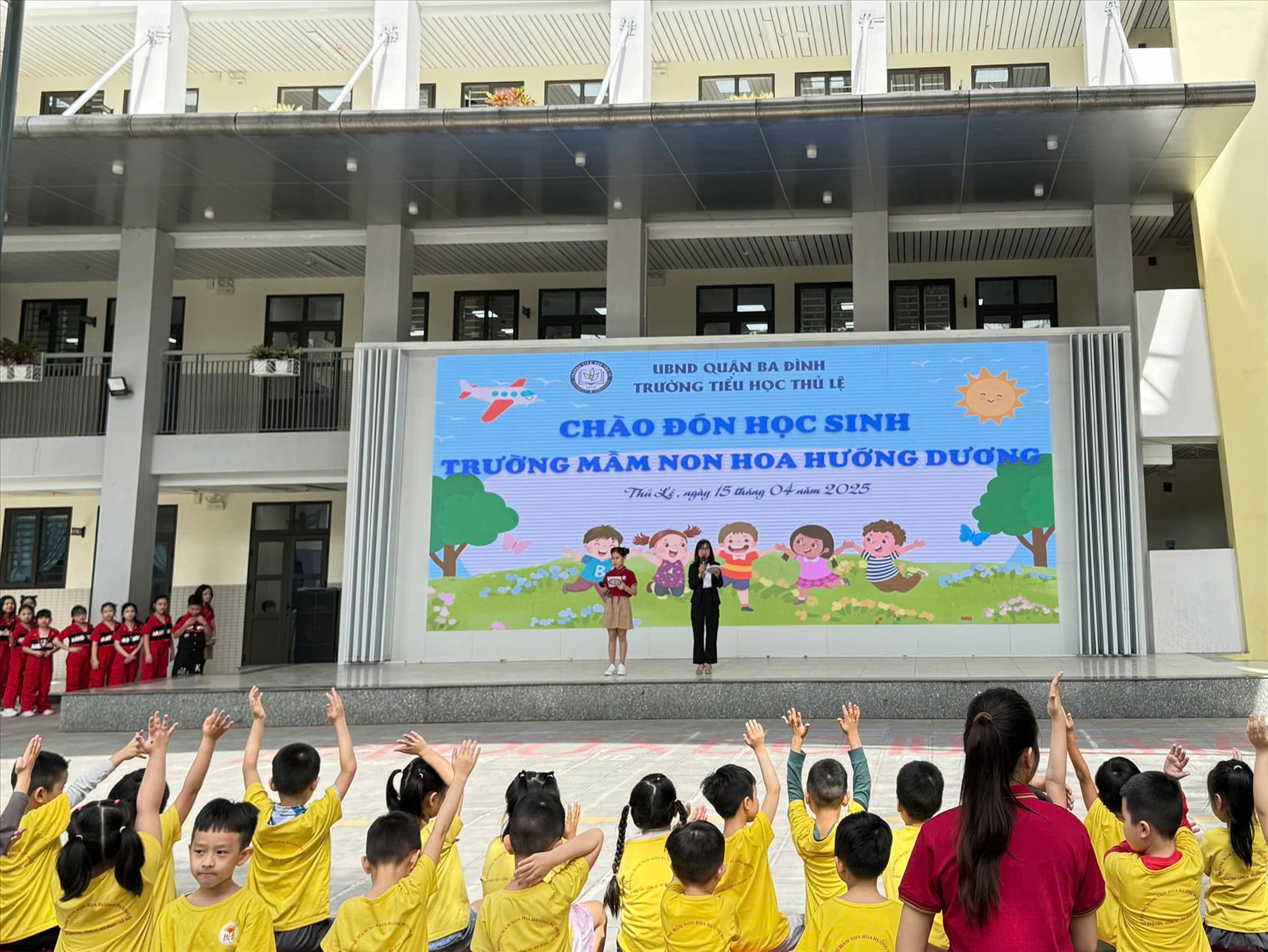 Trường Tiểu học Thủ Lệ – Ngôi trường thông minh đầu tiên của quận Ba Đình học sinh mầm non trong hành trình “Trao yêu thương – truyền cảm hứng”