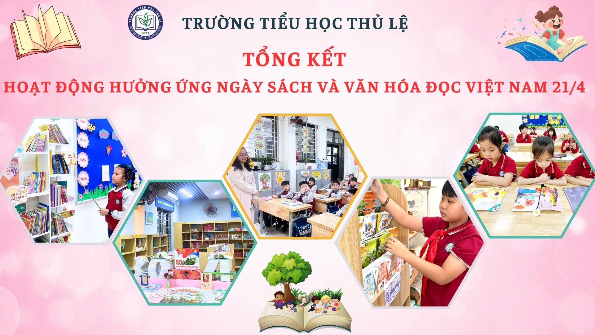 Trường Tiểu học Thủ Lệ hưởng ứng Ngày Sách và Văn hóa đọc Việt Nam năm 2025