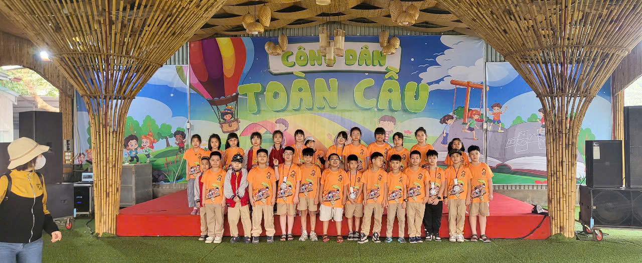 Học sinh tham quan, trải nghiệm tại "Thu Thuỷ Ecolodge"