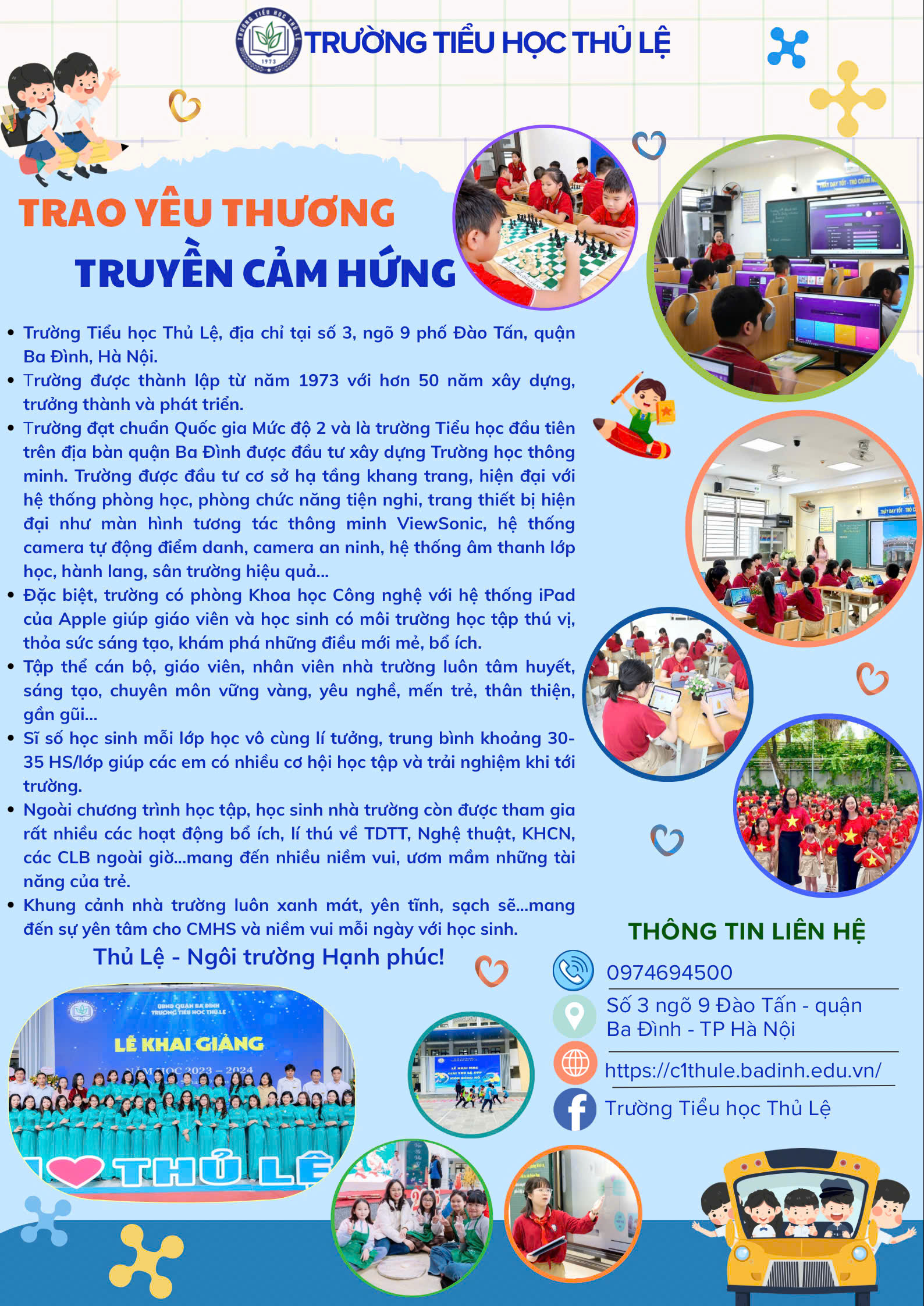 Hướng dẫn đăng kí tuyển sinh trực tuyến vào lớp 1