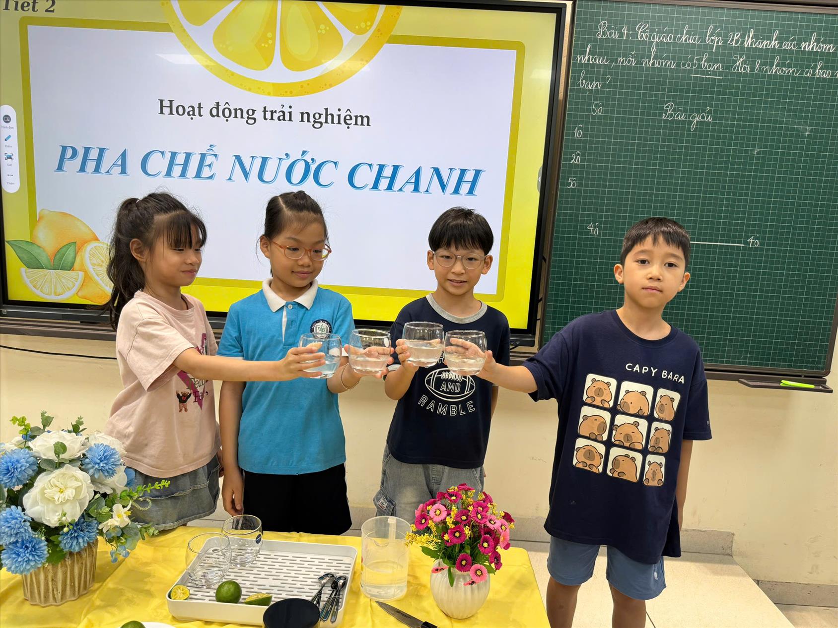 HOẠT ĐỘNG TRẢI NGHIỆM BỔ ÍCH CỦA CLB HÈ LỚP 3C – TRƯỜNG TIỂU HỌC THỦ LỆ.