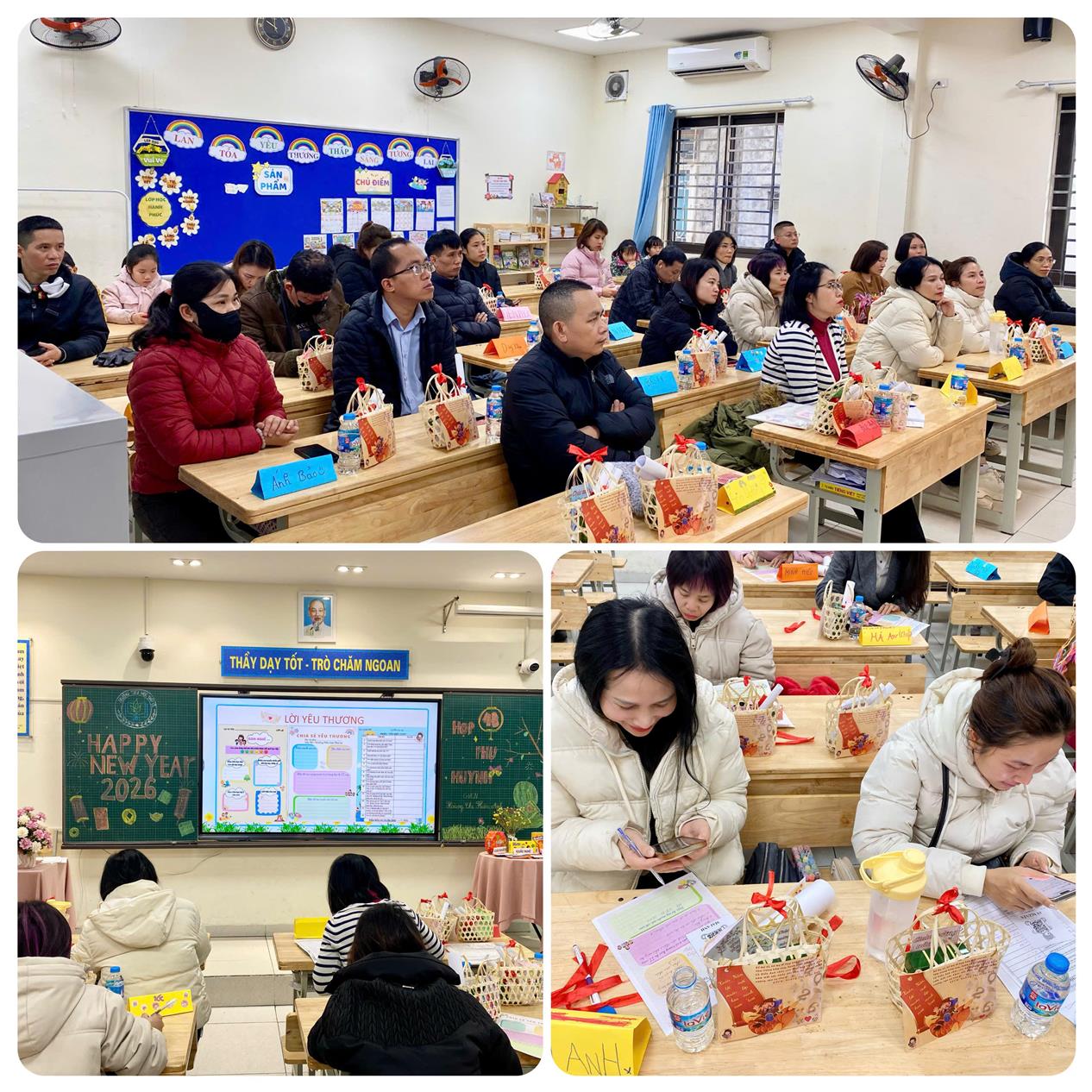 TRƯỜNG TIỂU HỌC THỦ LỆ TỔ CHỨC HỌP PHỤ HUYNH SƠ KẾT HỌC KÌ I NĂM HỌC 2025 – 2026