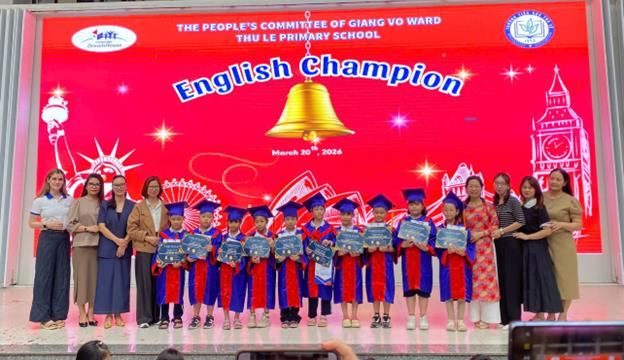 Tỏa sáng tại Rung Chuông Vàng: Học sinh lớp 2A Tiểu học Thủ Lệ chinh phục sân chơi trí tuệ