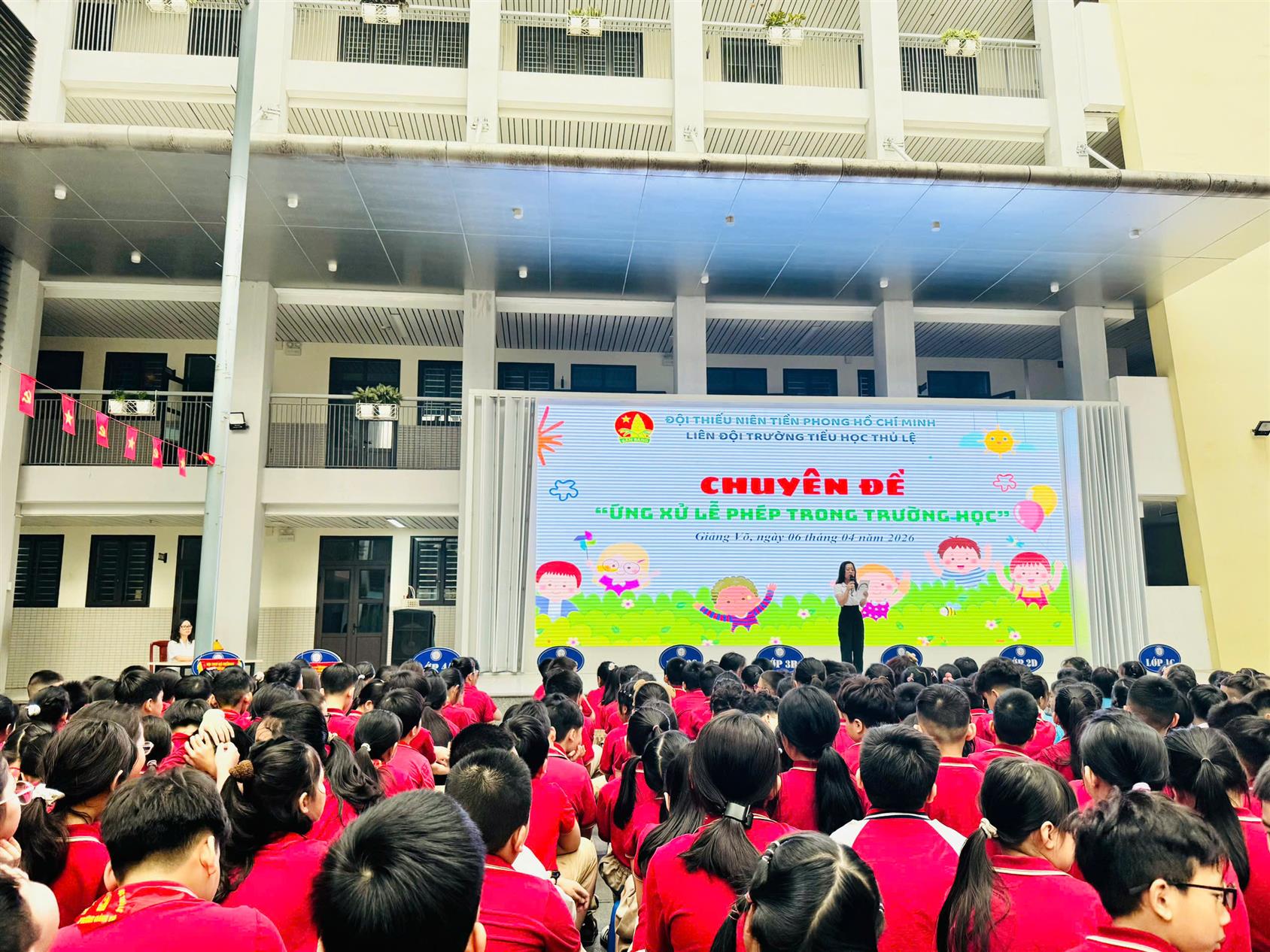 Sinh hoạt chuyên đề: “Ứng xử lễ phép trong trường học” – Lan tỏa những giá trị đẹp.