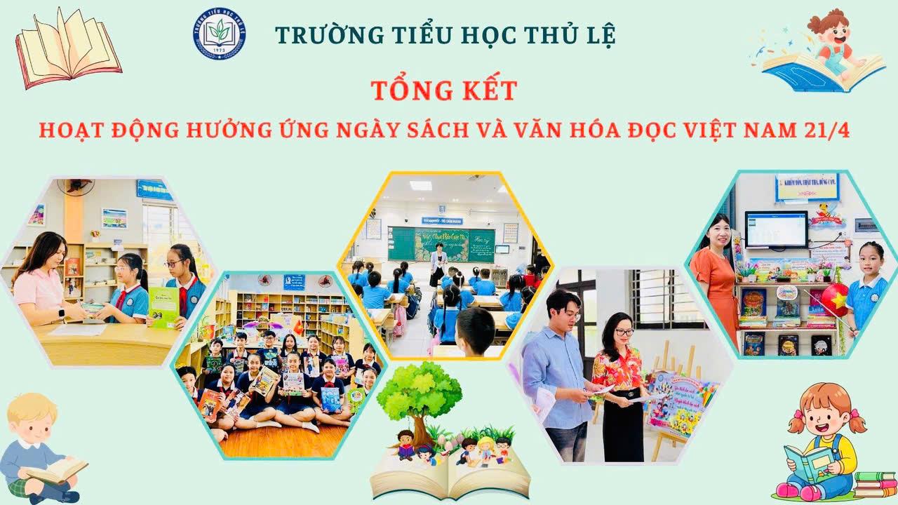 Trường Tiểu học Thủ Lệ sôi nổi hưởng ứng Ngày sách và Văn hóa đọc Việt Nam năm 2026