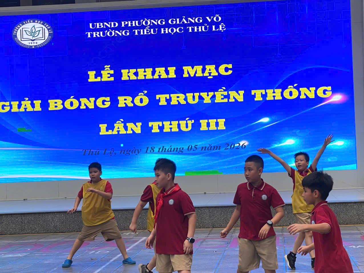 CHÚC MỪNG ĐỘI BÓNG RỔ LỚP 3D 🏀 GIẢI BÓNG RỔ TRUYỀN THỐNG LẦN THỨ 3 –TRƯỜNG TIỂU HỌC THỦ LỆ 🏀