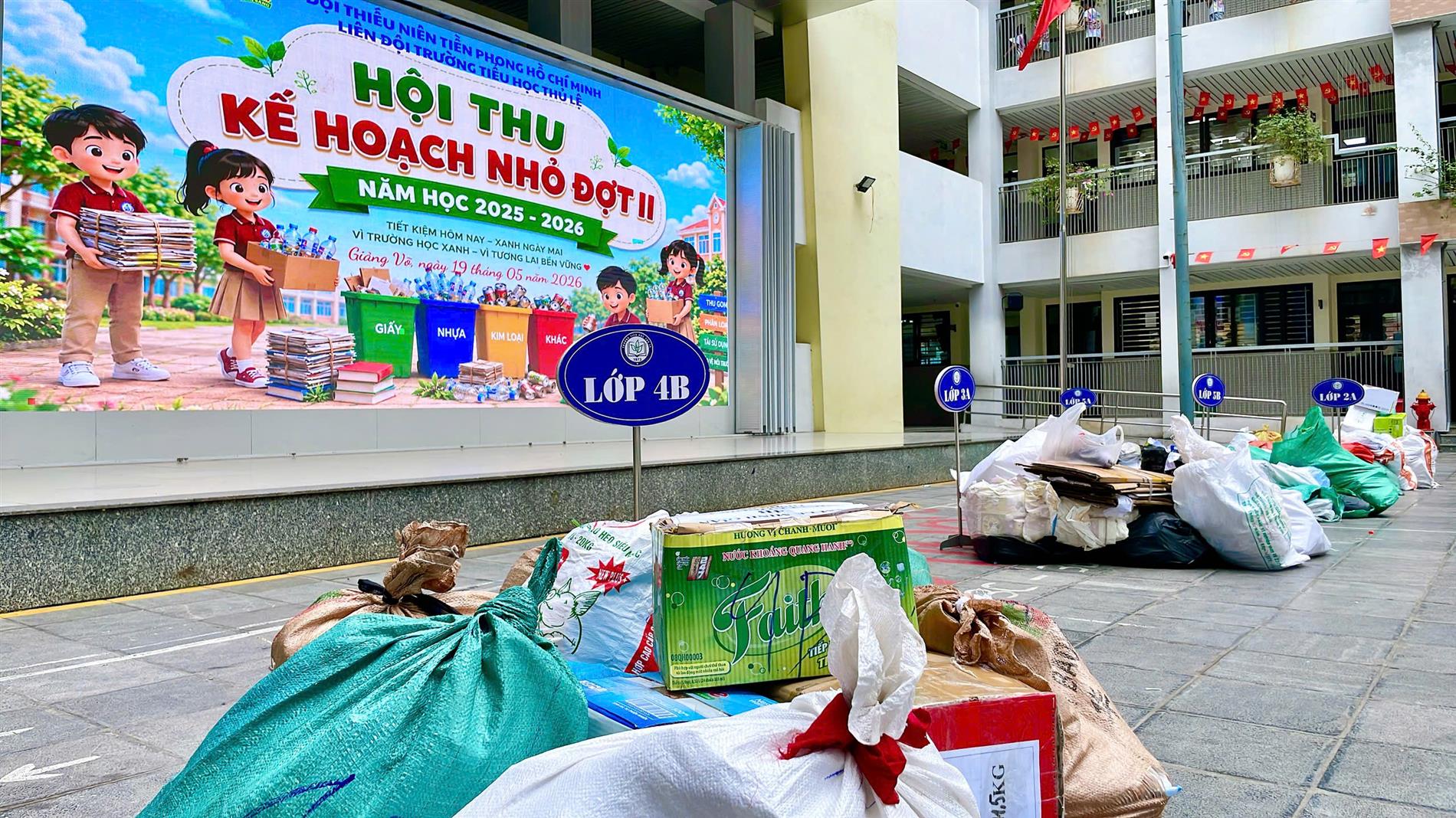 Liên đội trường Tiểu học Thủ Lệ sôi nổi tổ chức Hội thu Kế hoạch nhỏ đợt II năm học 2025 – 2026.