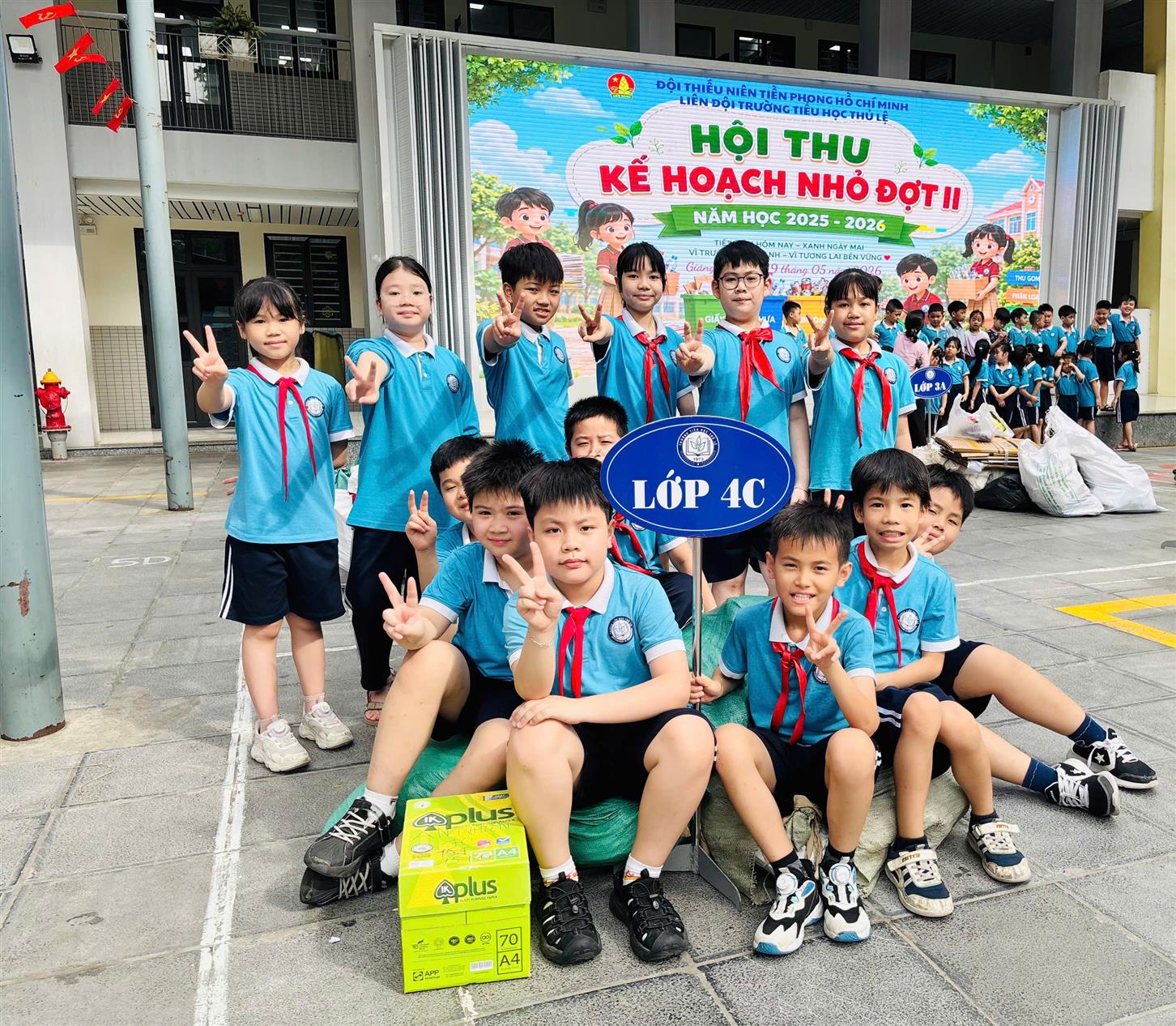 Hội thu Kế hoạch nhỏ – Lan tỏa những giá trị tốt đẹp từ lớp 4C Trường Tiểu học Thủ Lệ