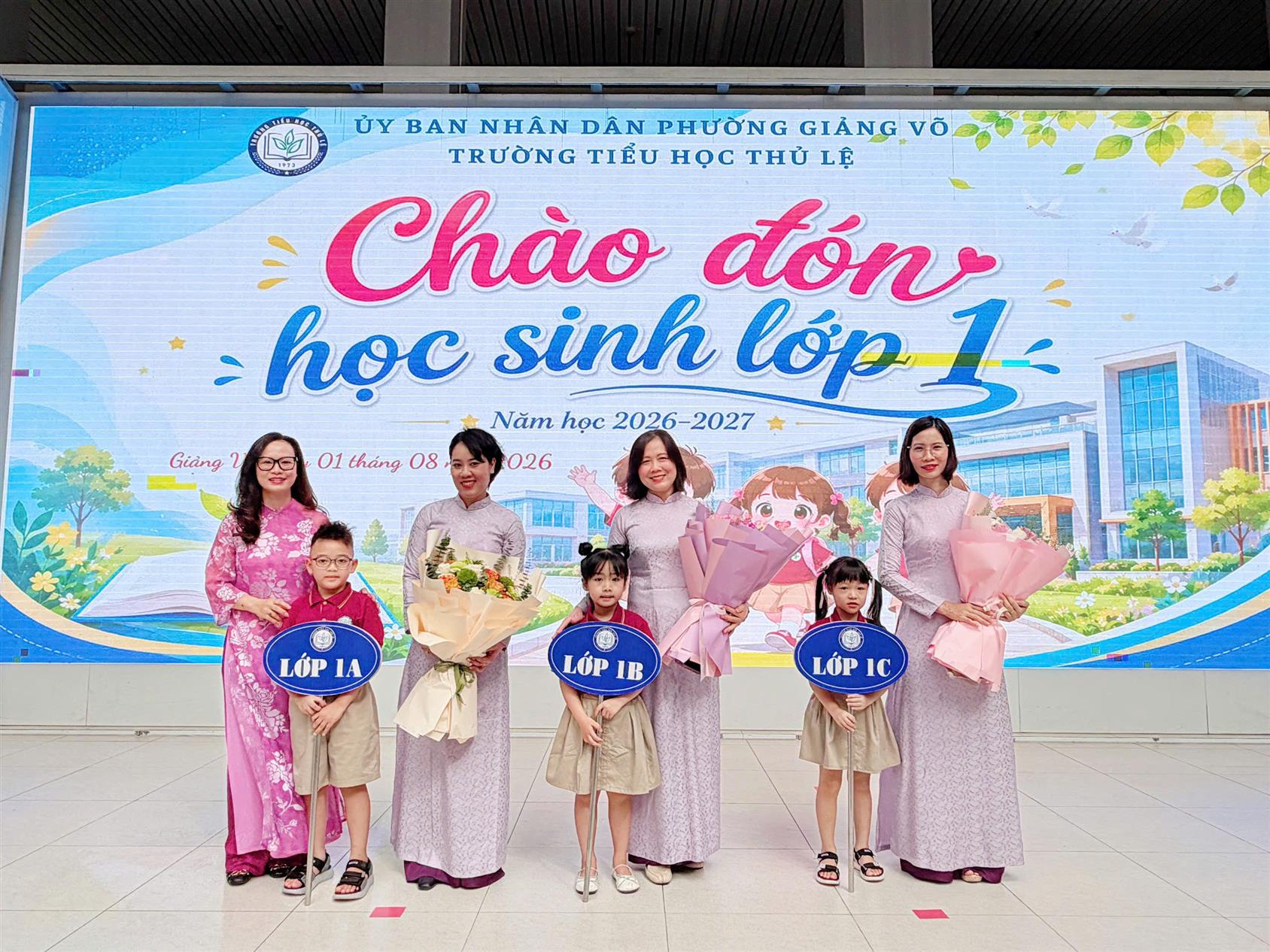 Hân hoan chào đón các em học sinh lớp 1 năm học 2026 - 2027