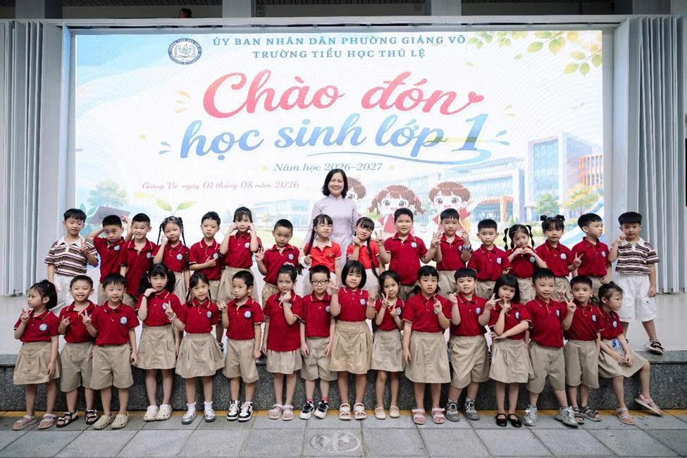 Ngôi nhà 1B hân hoan chào đón các con học sinh – Khởi đầu hành trình khám phá tri thức