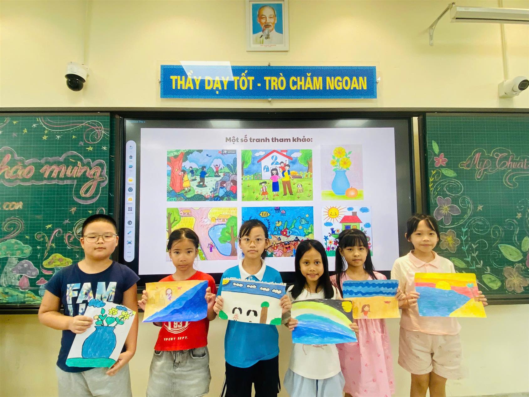 Khởi động một hành trình sáng tạo đầy màu sắc cùng CLB Mỹ Thuật