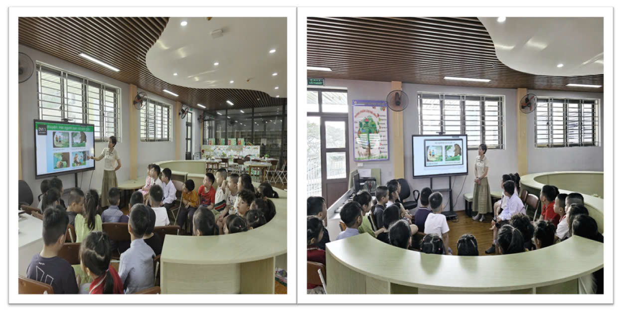 A group of people in a classroom

Description automatically generated