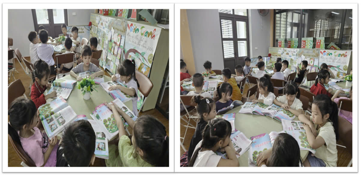 A group of children in a classroom

Description automatically generated