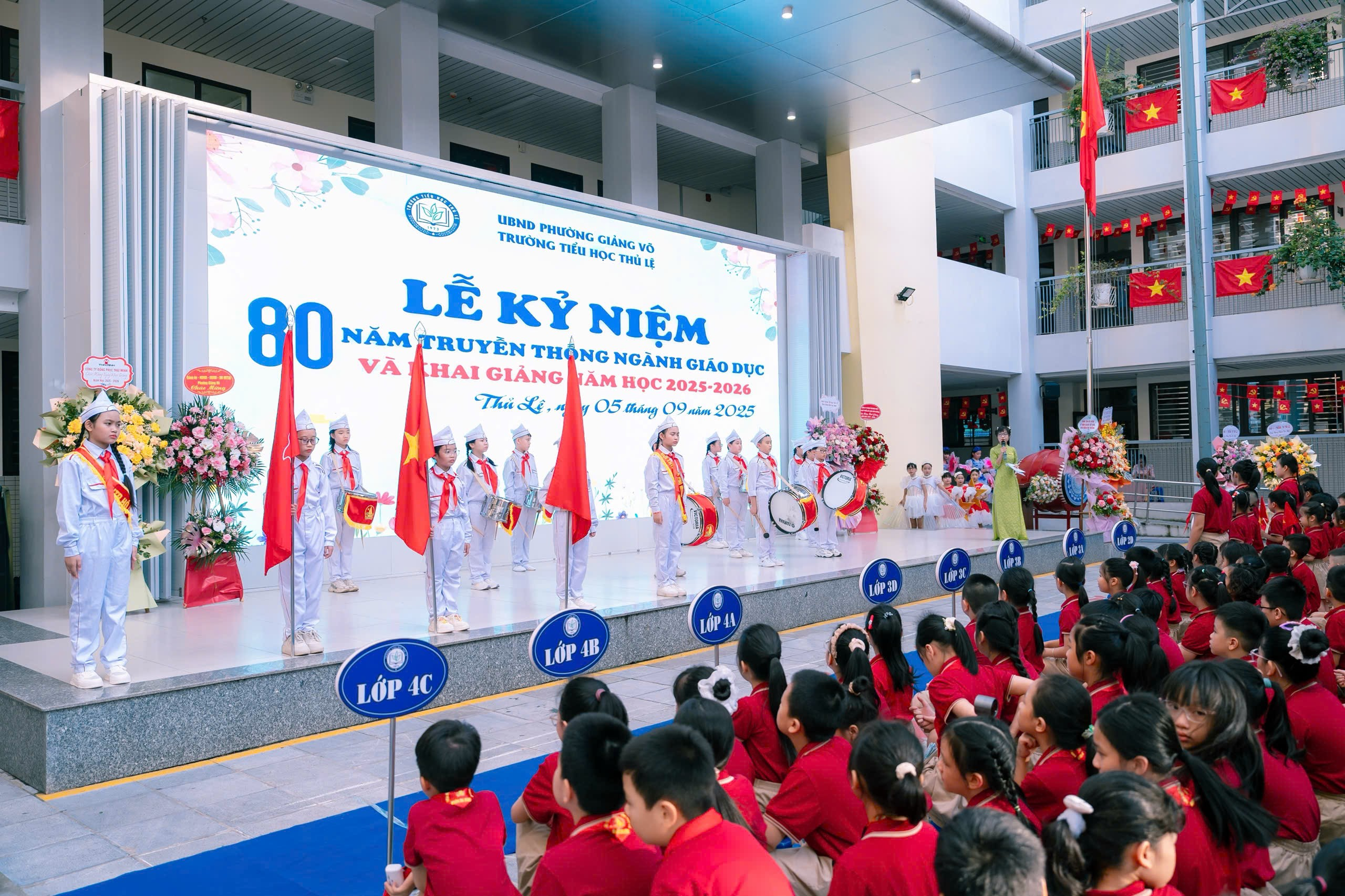 A group of children on stage
AI-generated content may be incorrect.