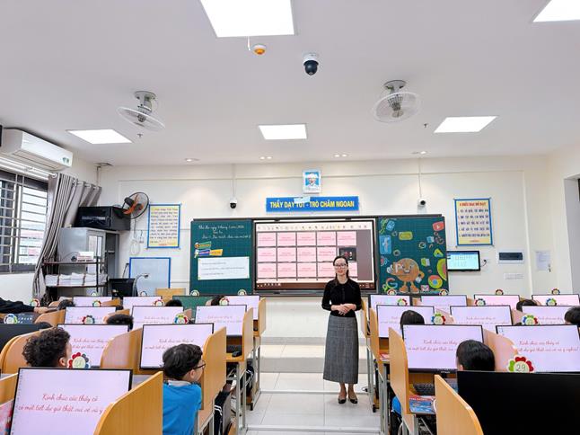 🌸 Học sinh lớp 3A hào hứng tham gia tiết hội giảng môn Tin học 🌸