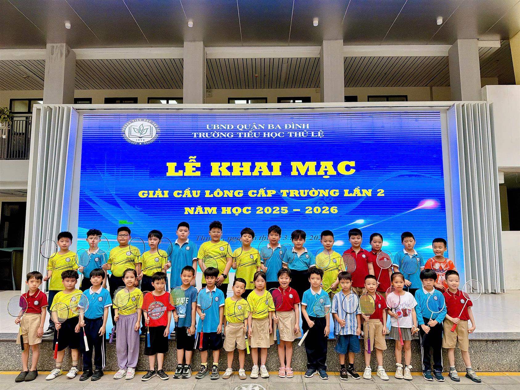 Giải cầu lông truyền thống cấp trường lần thứ 2 năm học 2025 – 2026 đã khép lại thành công rực rỡ 🏸